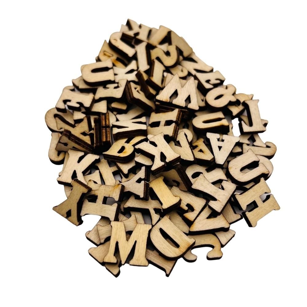 Holzbuchstaben 2x A-Z - Personalisieren